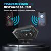 BT12 Motorcycle Helmet Headset Wireless Bluetooth 5.0 Hands-free Call Kit Stereo Waterproof Music Player Speaker for Moto Earphone