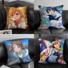 1pc Anime Love Live! Pillow Case Fashion Square Pillowcase Bedroom Sofa Room Ins Decoration Leisure
