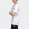 adidas Футболка Neo Hand-Drawed Pattern Letter Print Sports Casual Short Sleeve T Shirt Men T Shirts White GJ8887