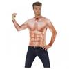 Мужской реалистичный топ с мышцами