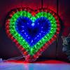 Sunflower Star Peacock Heart Shape Led String Lights For Home And Outdoor Festivities