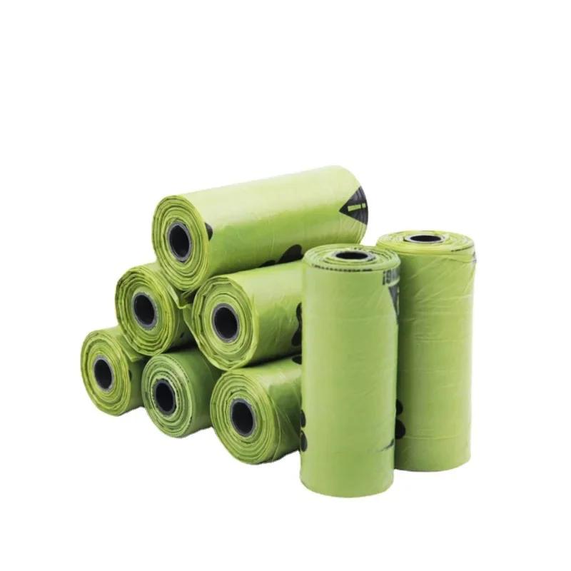 Poop Dog Garbage Biodegradable Bags Bags Degradable Cat Waste Bags Ecofriendly Doggie Green Epi Unscented Thicker Pet Supplie