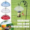 M-Modern-2PCS Anti-Squirrel Bird Feeders Protective Cover,Dome Protective Dome,Rain Protective Cover For Hanging Bird Feeders