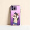 Чехол для телефона T-Toy With Me M-Miss Nagatoro для iPhone 17,16,15,14,13,12,11 Plus,Pro Max,XS, Мягкий силиконовый черный чехол