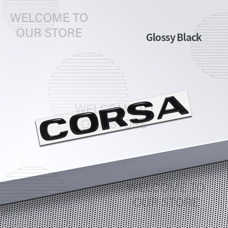 Car Decor Metal For Corsa Opel OPC Zafira Mokka Insignia Calibra Letter Emblem 3D Sticker Accessories Tail Rear Trunk Decals