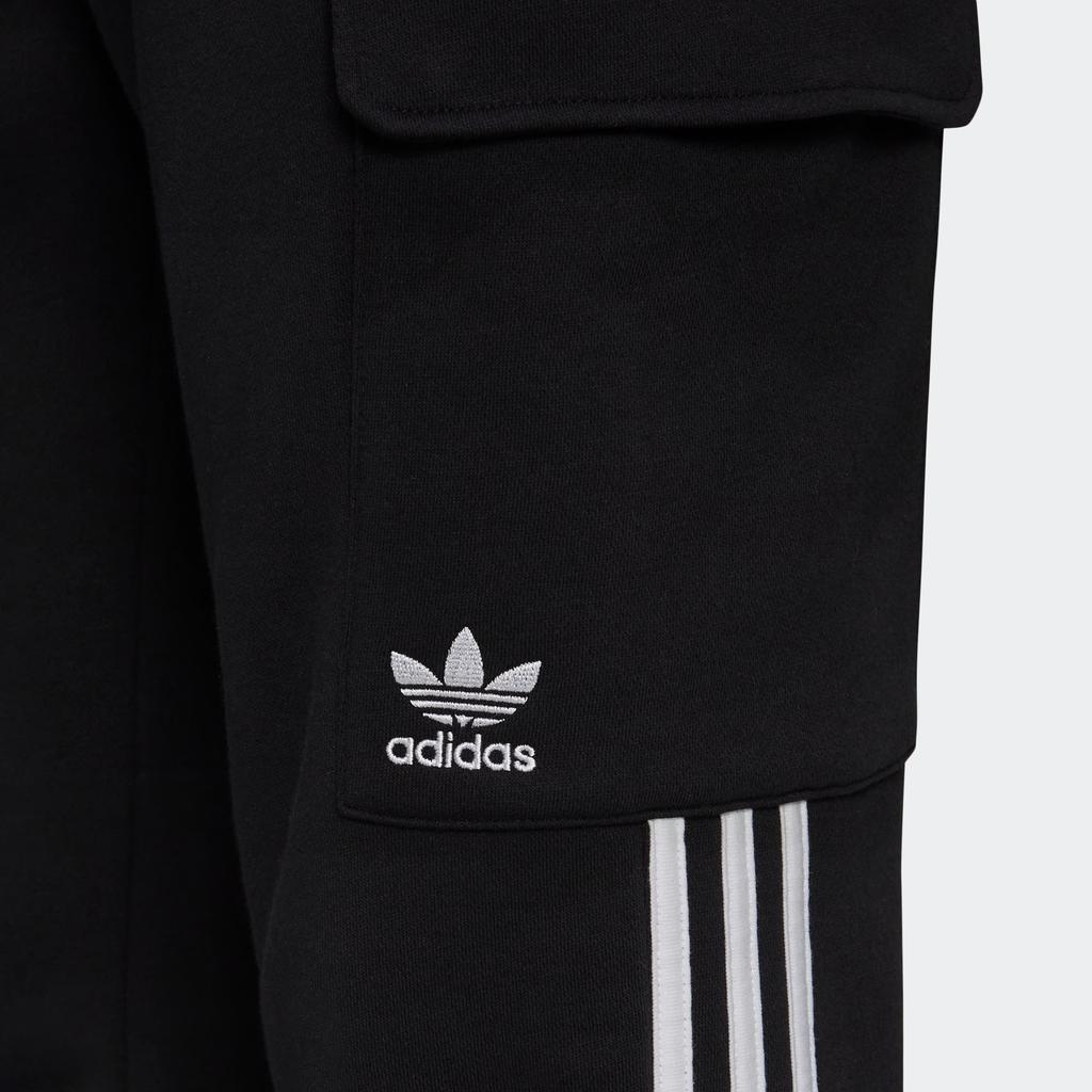 Adidas Originals Trefoil 3-Stripes Cuffed Track Pants Men Bottoms Black HG4829