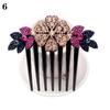Bride Hair Jewelry Bride Headpiece Women Headdress Hairpin Hair Comb Inlaid Flower Shiny Rhinestone