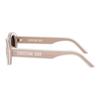 Dior Logo Oval Sunglasses Women sunglasses Pink DIORPACIFIC-B4F-40F1