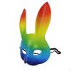 Easter Bunny with Ears, Half Face for Masquerade, Birthday,