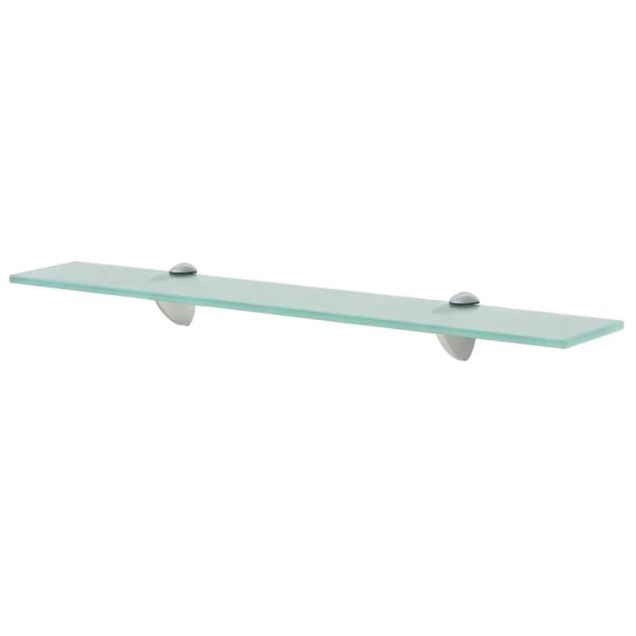 VidaXL Wall Shelves 2 Pcs Glass 60x10 Cm 8 Mm