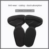 2Pair T-Shape Women's Shoe Heel Protectors Anti-Wear Half Insoles with Anti-Slip High Heel Pads for Foot Protection