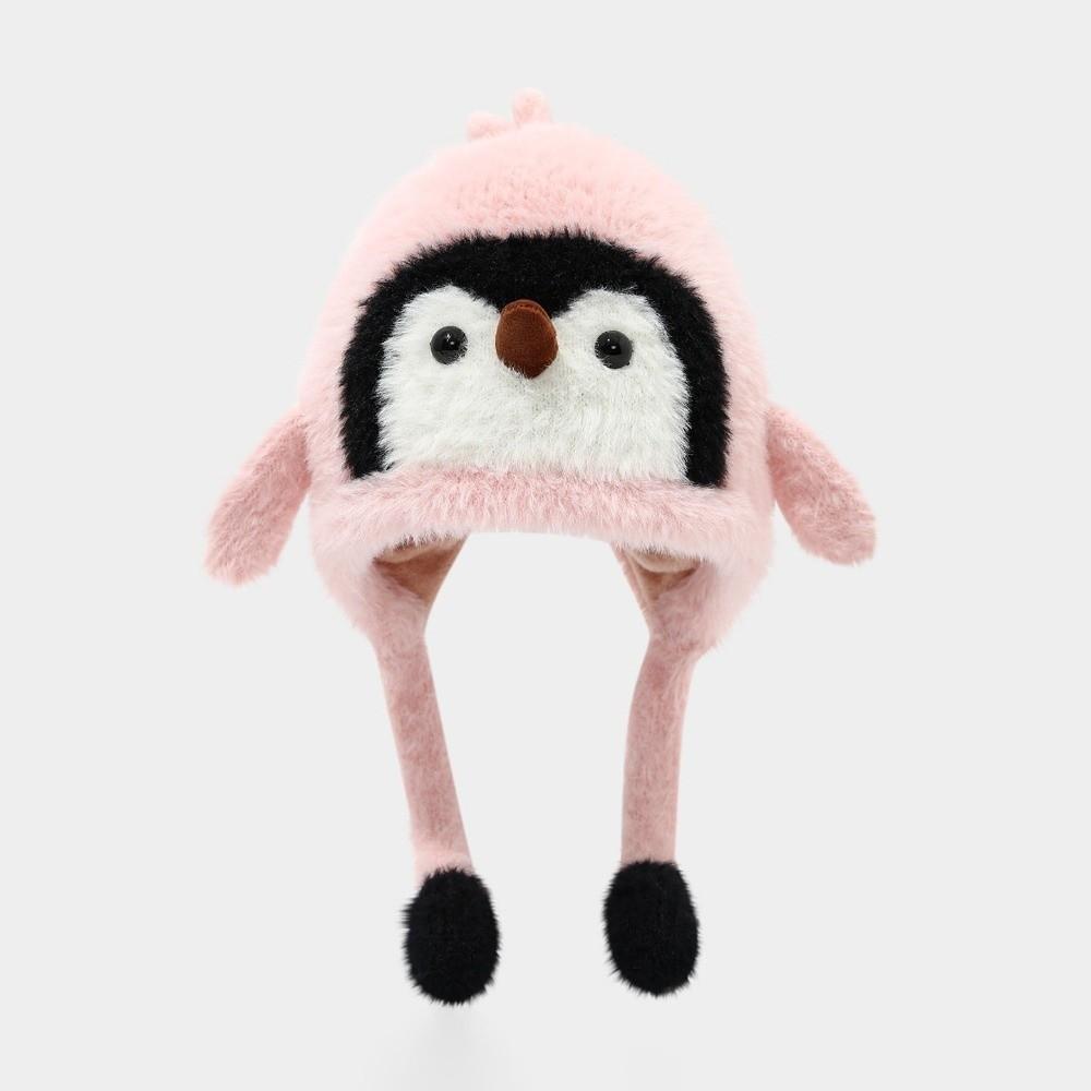 Breathable Fabric Balaclava Hat Thickened Ear Protection Hat Cute Children's Warm Hat Children