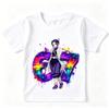 Demon Slayer Shinobu Kocho 67 Print Casual Cotton T Shirt for Girls Summer Kids Clothing Anime Top