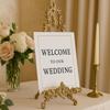Zinc Alloy Photo Frame Display Rack Antique Finish Tray Rack Decoration Ornament  Wedding Use