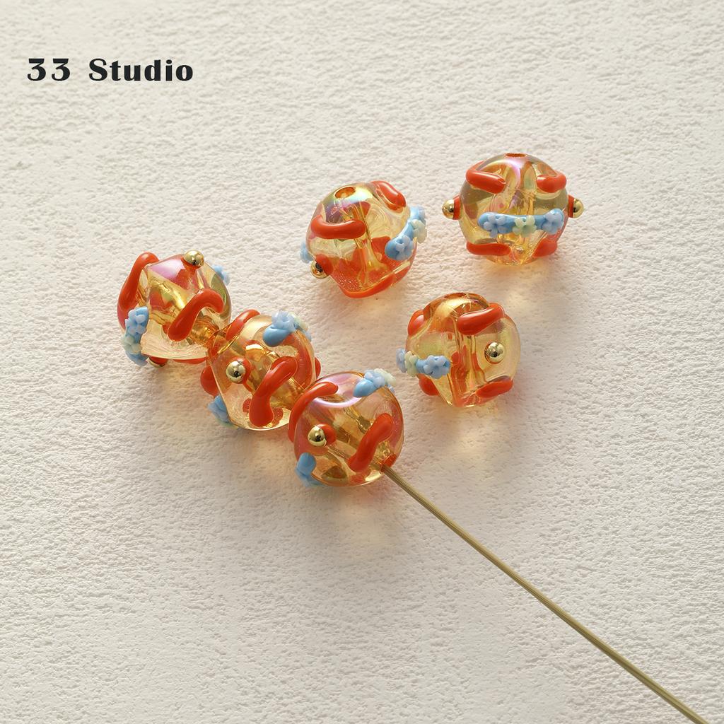 Тяжелая специальная дрель, бусины с ручной росписью, аксессуары «сделай сам», комплект материалов, цепочка для мобильного телефона, автомобильный кулон, бусины-проставки, браслет