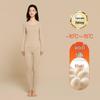 Aoweizide Velvet Silk Seamless Thermowear Set for Couples - Женский толстый теплый костюм для осени/зимы