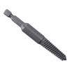 6pcs Silver Screw Stud Remover Chrome Molybdenum Steel Hexagonal Handle Screw Extractor  Worker