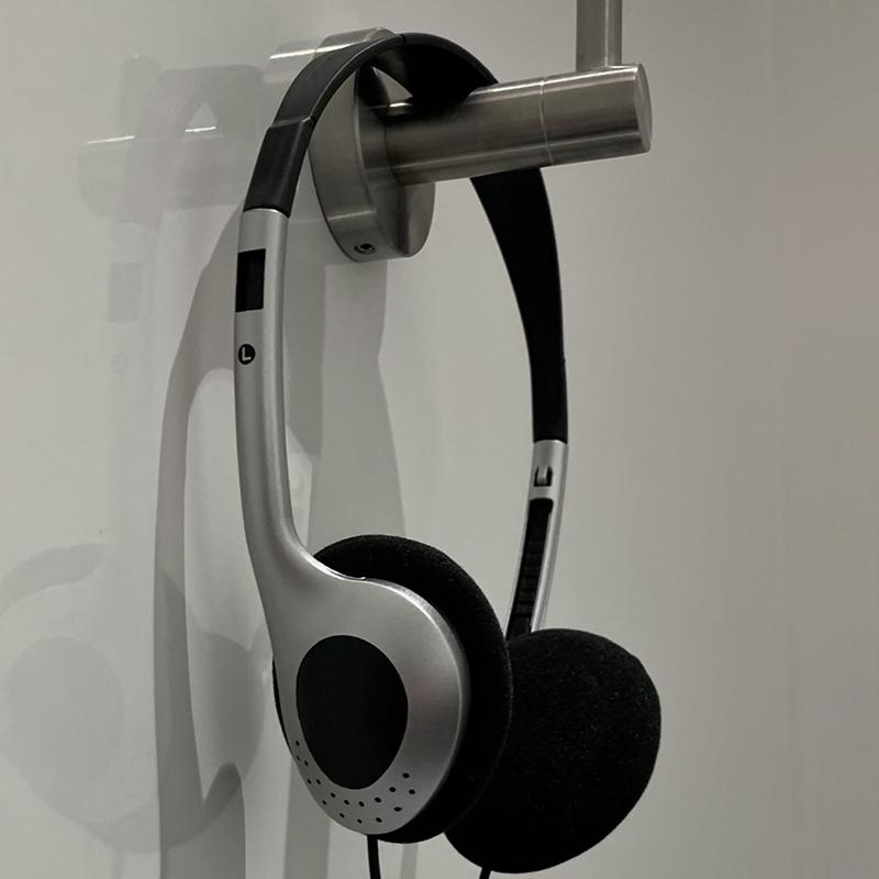 1 шт. Ретро Классическая гарнитура Музыка MP3 Walkman Ретро Ощущения Портативные Проводные Маленькие наушники Спорт Мода Фото Реквизит