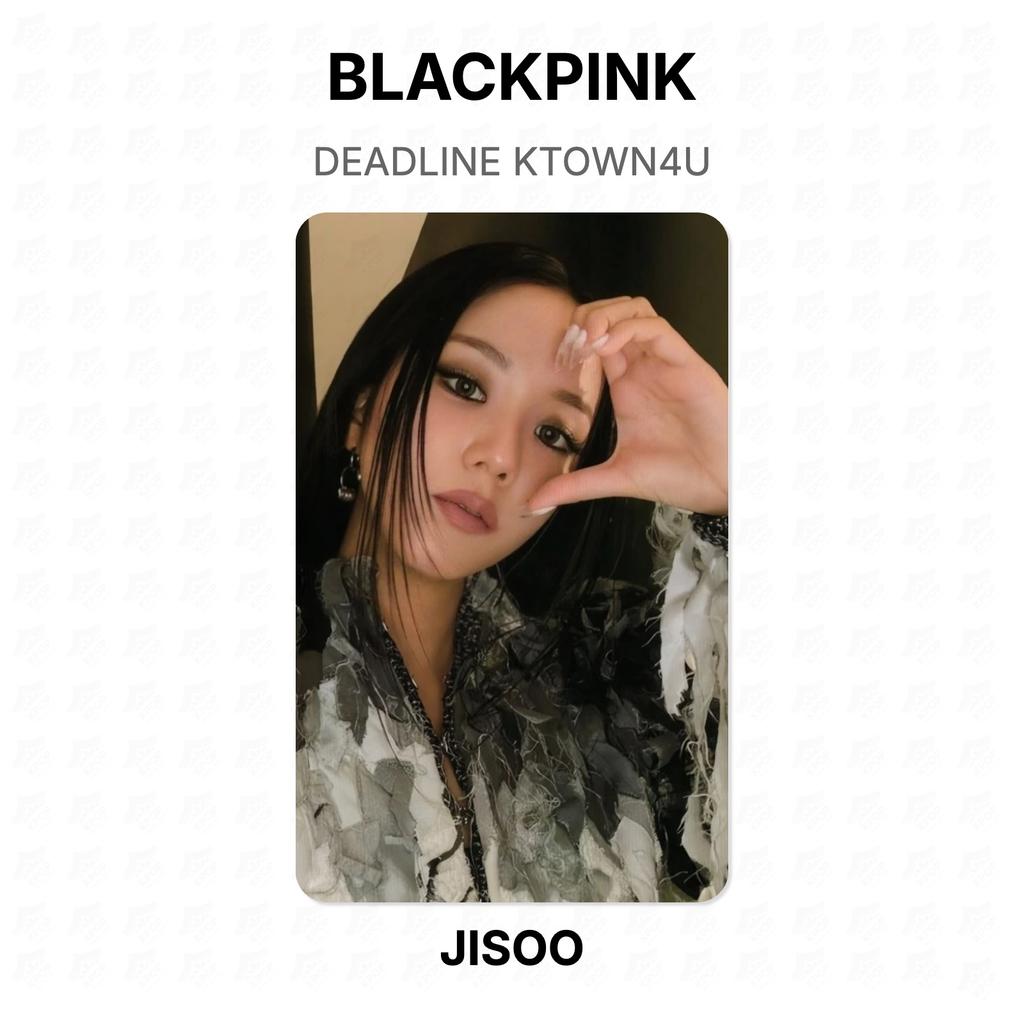 BLACKPINK DEADLINE KTOWN4U Официальная фотокарточка