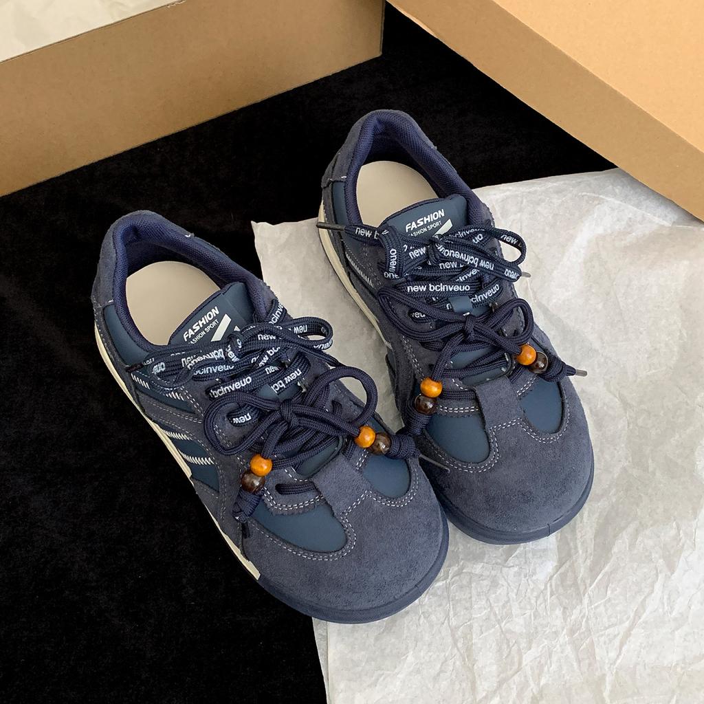 Женские ретро-кроссовки на платформе Queen Fan, повседневные, для тренировок, 2025, новая осенняя коллекция, универсальные, низкие, спортивные