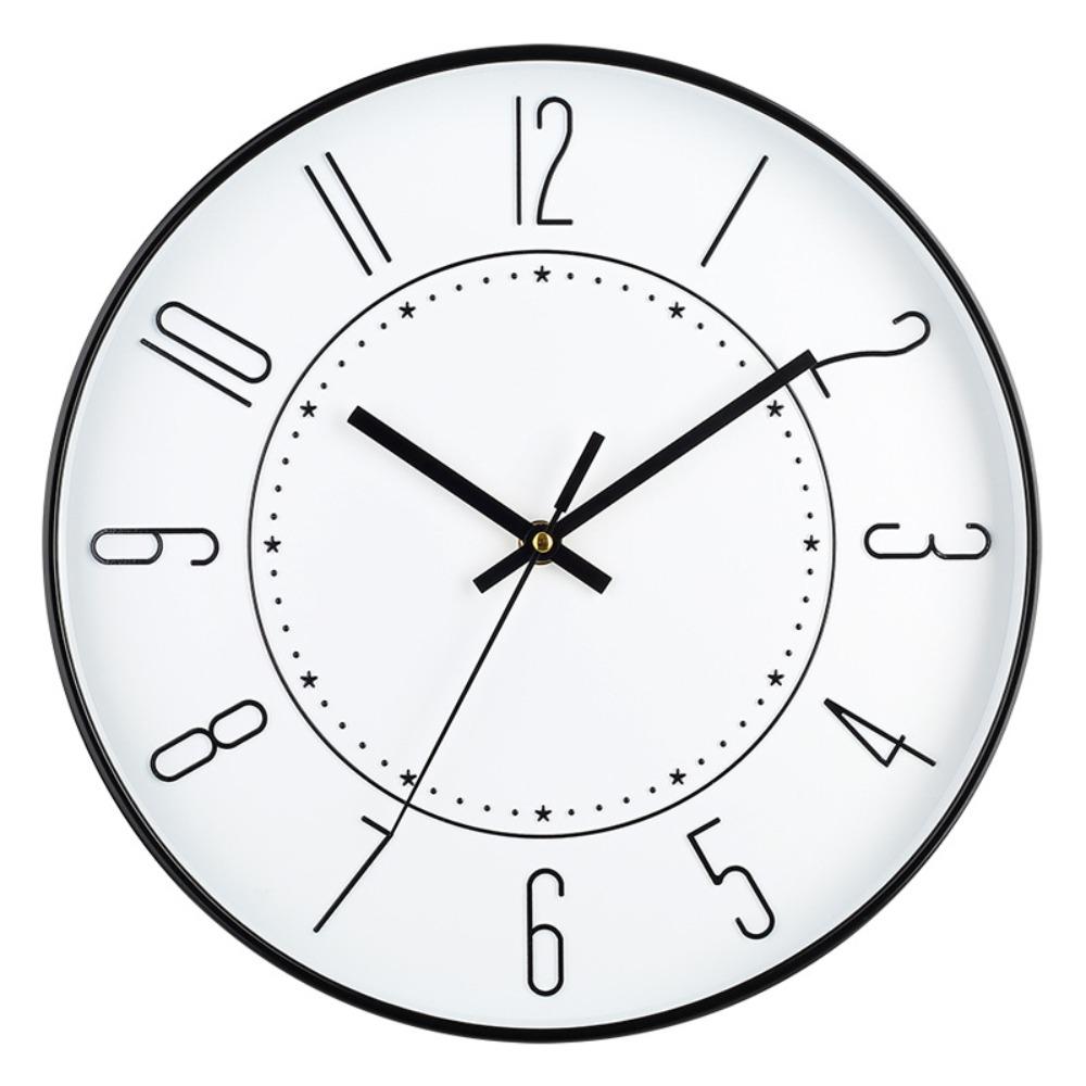 Decorative Wall Clock Stylish Scale Clock Durable Hanging Clock  Hotel