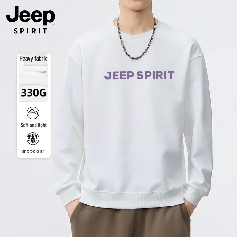 Мужской модный свитшот с круглым вырезом JEEP SPIRIT
