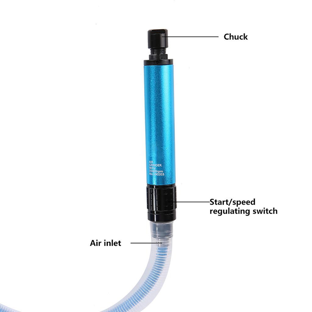 35000RPM High Speed Pneumatic Grinding Machine Pen Air Die Grinder Tool