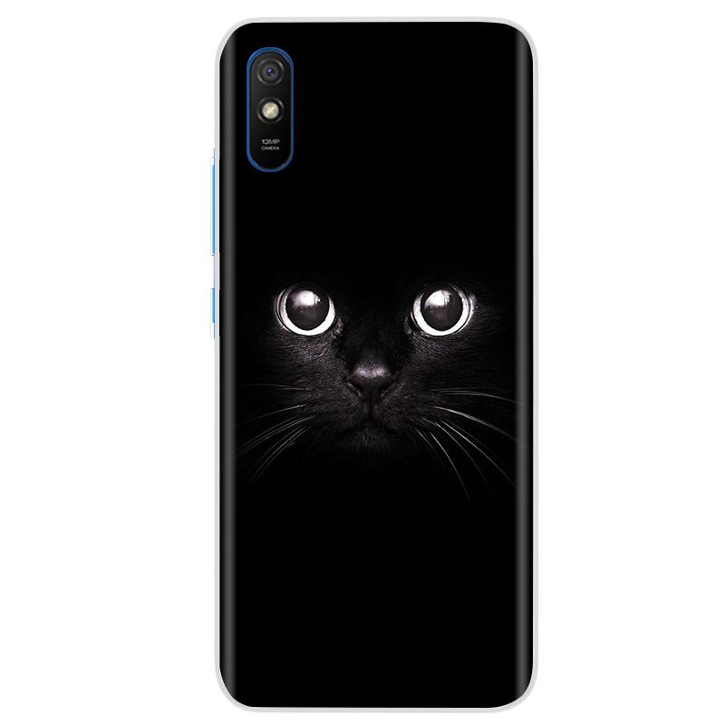 Силиконовый чехол для Redmi 9A, чехол для Xiaomi Redmi 9AT, мягкий силиконовый чехол для телефона Xiaomi Redmi 9A, чехол Redmi9A Fundas Coque