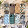 Чехол для телефона T-Tile M-Moroccan Cool Art для iPhone 17,16,15,14,13,12,11 Plus,Pro Max,XS, Мягкий силиконовый черный чехол