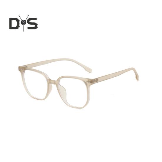 Blue Light Blocking Glasses Unisex Large Frame Clear View Strong Hinge Transparent with Brim Eye Protection Clear Bluelight Glasses Spectacles Eyewear