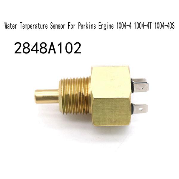 Gold Metal Car Truck Water Temperature Sensor 2848A102 for Perkins Engine