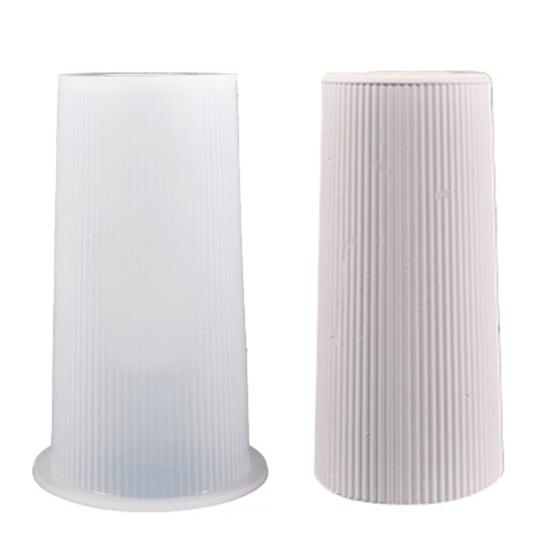 Прочные силиконовые изделия ручной работы, полупрозрачный цветочный горшок, орнамент, цементная гипсовая форма, товары для дома, форма для вазы