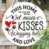 2D Flat Hanging Decorative Signs, Interior Wall or Door Decoration, Garden Decoration, Interesting Gifts for Family and Friends