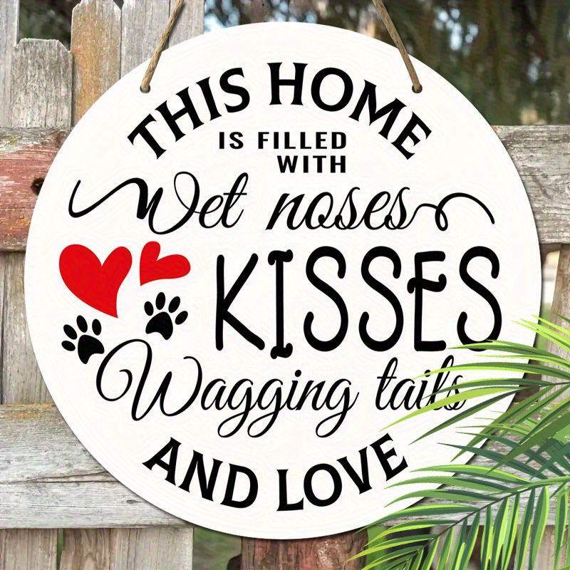 2D Flat Hanging Decorative Signs, Interior Wall or Door Decoration, Garden Decoration, Interesting Gifts for Family and Friends