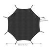 Тент от солнца для батута Круглая сетка Тент-навес Сетка для защиты батута Защита пружин Навес для батута 6/8 опор