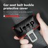 Car Seat Belt Buckle Protector Leather Safety Belt Anti Damage Cover For Jeep Cherokee Wrangler JK Gladiator Compass RenegadeI