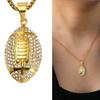 Fashionable Alloy Soccer Necklace Fashion Jewelry Alloy Texture Suitable for Sports Enthusiasts and Trendsetters