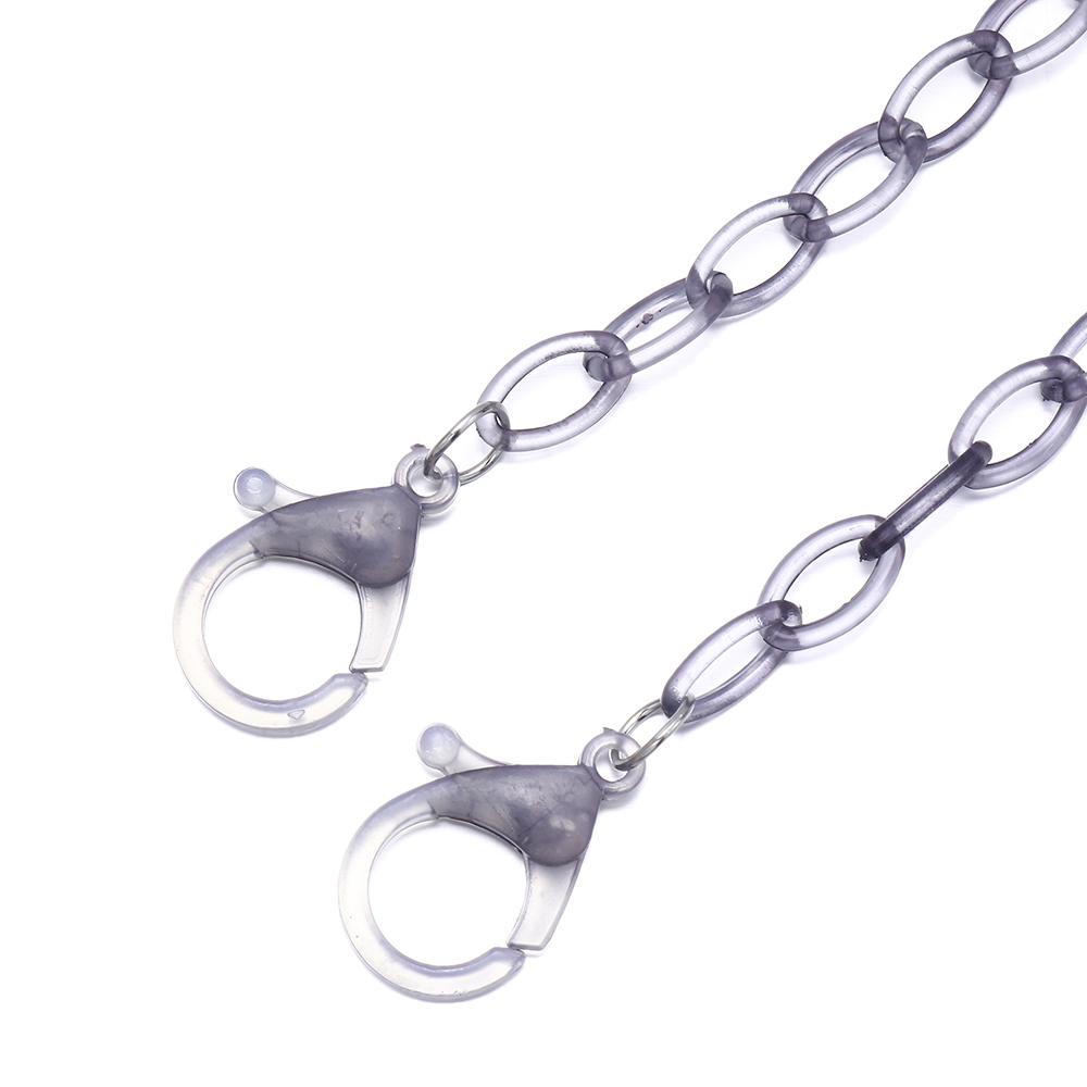 Украшения Солнцезащитные очки Маска Цепочка Маска Веревка Ожерелье Очки Цепочка Акриловая шея Веревка Очки Шнур