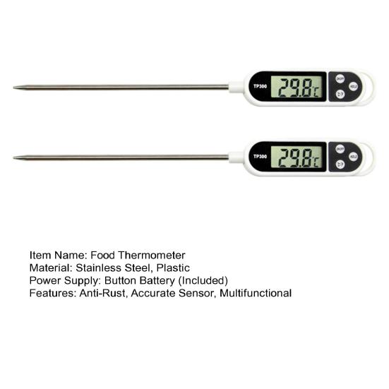 Пищевой термометр цифровой кулинарный термометр для приготовления молока мяса многофункциональный кухонный температурный детектор