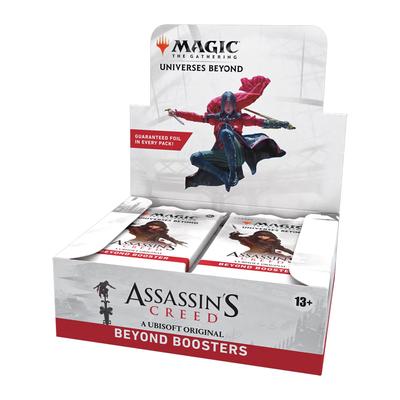 The Gathering Creed Beyond Booster Box 24 Beyond Booster в каждой коллекционной карточной игре Ages Magic - Assassin's (7 шт. в упаковке) 13+