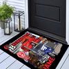 Truck Racing1 Customize your name rug, office chair cushion, home bedroom living room gift.