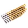 6pcs 3-8mm Drill Bit Set High Speed Steel Hole Enlarging Tools Side Cutting Drill Bit  For Wood