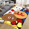 Коврик для пола Anpanman Family Square, Нескользящий коврик для пола в спальню, Идеальный подарок для поклонников Анпанмана