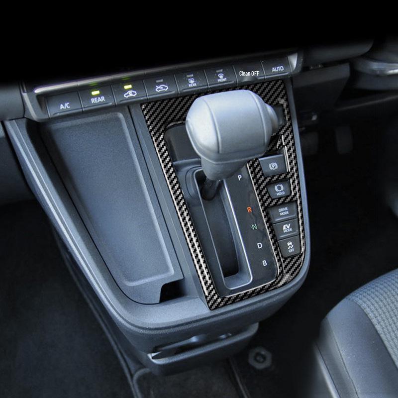 Совместим с 22 Toyota Voxy Noah 90 серии: Крышка ящика для хранения, Отделка окна, Отделка салона, Рамка рычага переключения передач.