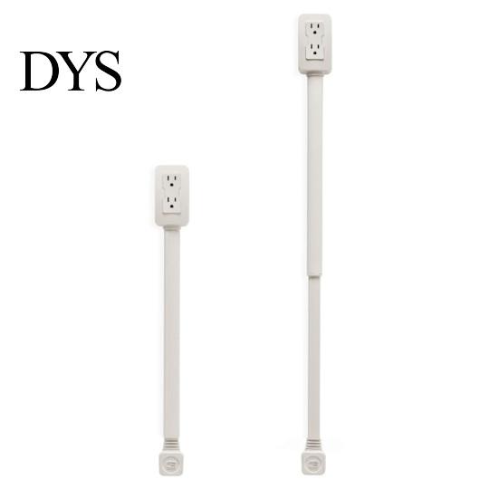 Rotating Power Strip Electrical Outlet Extender with USB-A USB-C 2 AC Outlets 180 Degrees Sofa Couch Nightstand Desk Wall Socket Extension Bar