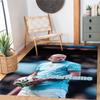 Haaland 289 Customized Name Floor Rug Office Rug Suitable for Study room Playrooms Foyer Living Rooms Antislip Carpet Anime Office Decor