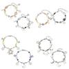 Punk Style Star Moon Sun Cat Pendant Bracelet For Couples And Friends
