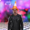 Foldable Design Conical Hat Stage Hat Party Hip Hop Hat Funny Traffic Cone Hat  Stage Performance