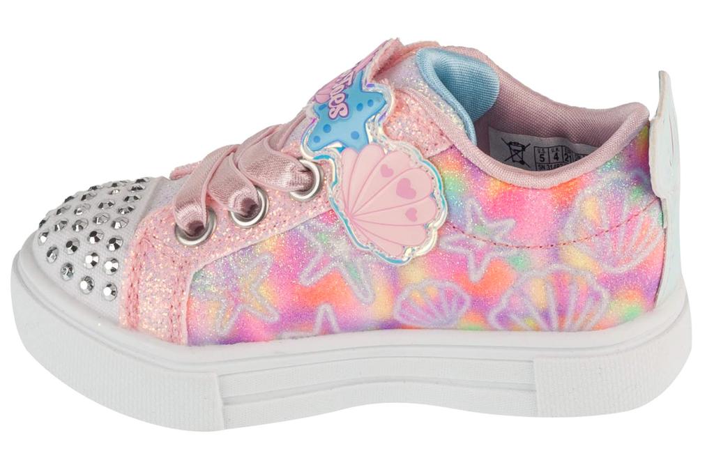 Skechers Twinkle Sparks - Подводная магия, для девочки розовые кроссовки