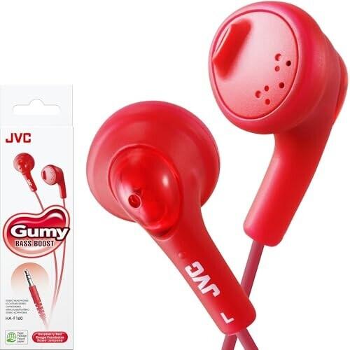 Наушники JVC HA-F160 красный
